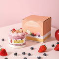 Fruit Dessert Glass Jar Scented Candle