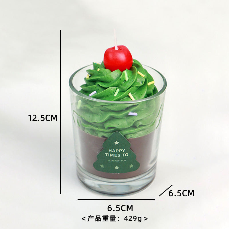 Matcha Chocolate Cake Candle