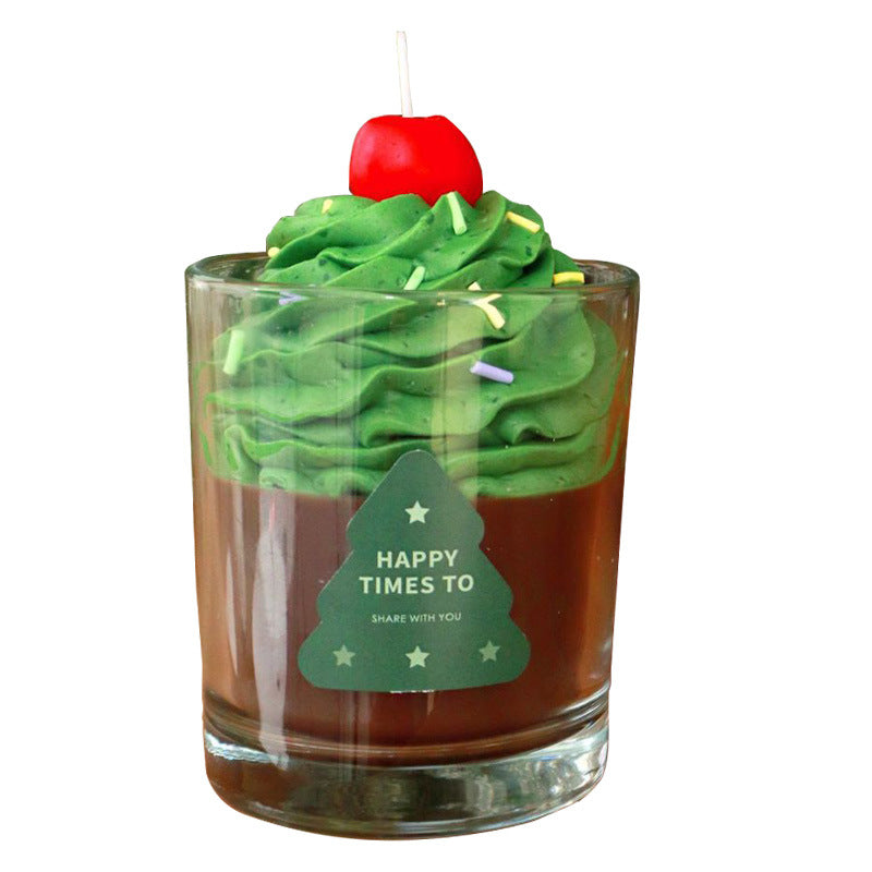 Matcha Chocolate Cake Candle