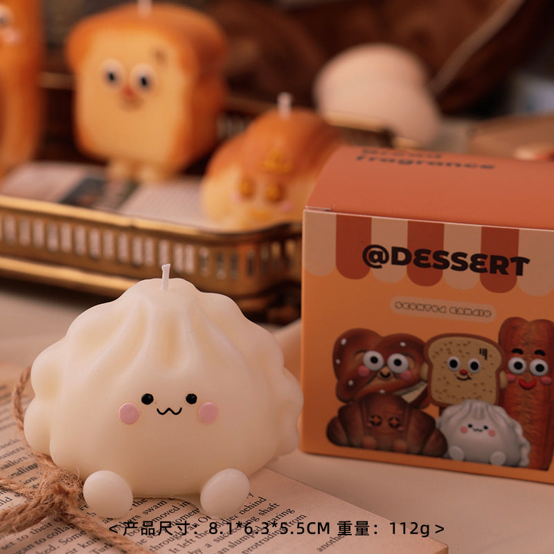 Handcrafted Shaped Aromatherapy Candles in Bakery Series (Bread Style)