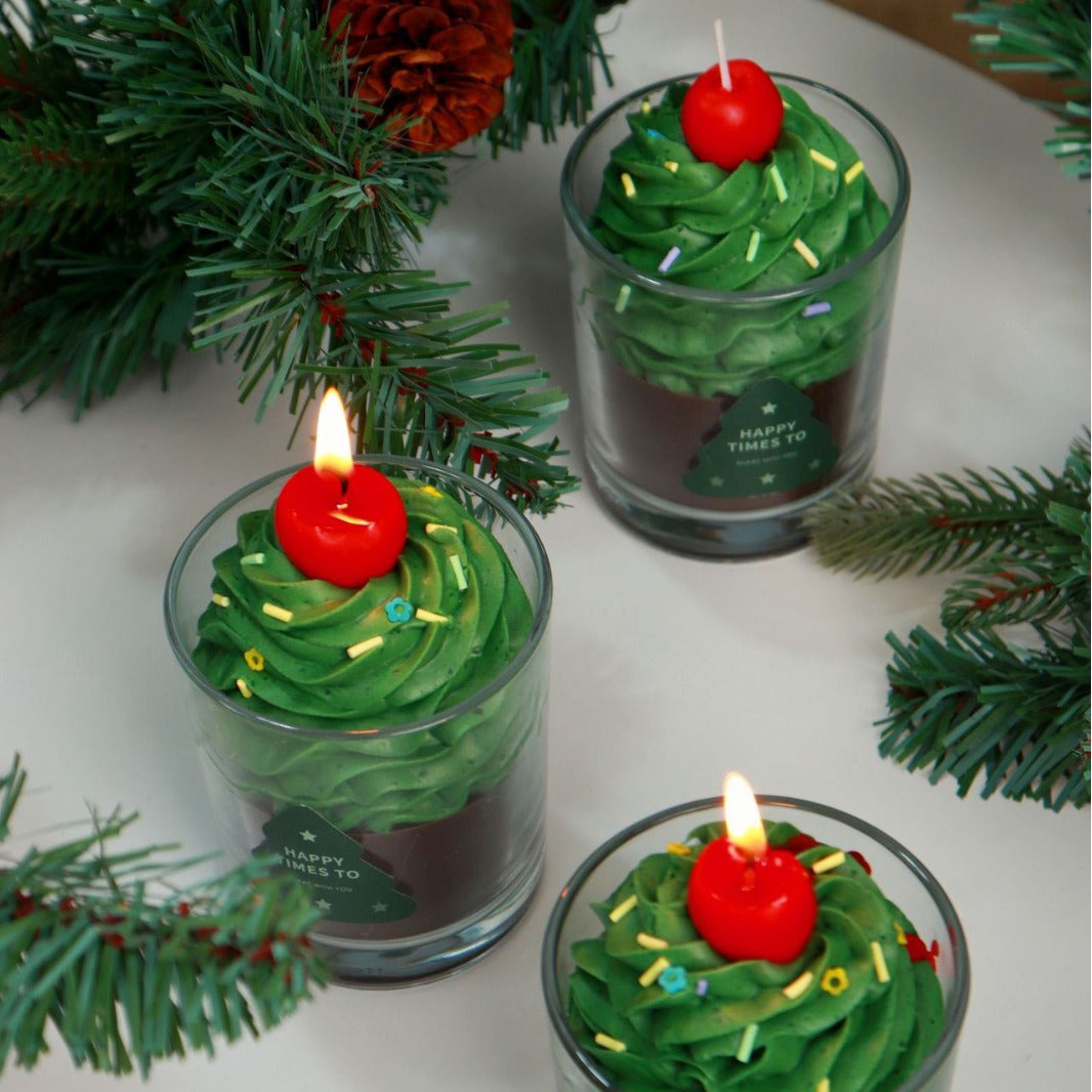 Matcha Chocolate Cake Candle